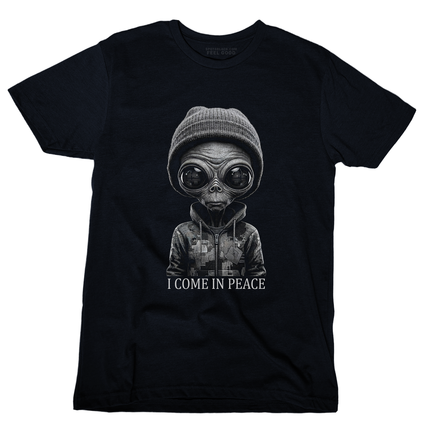 "I Come in Peace" Alien Classic T-Shirt