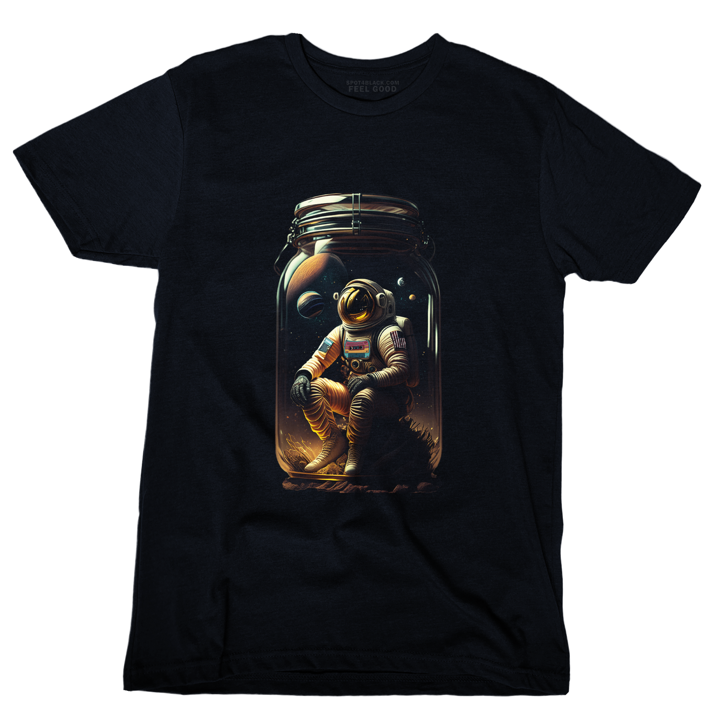 Waiting inside the space Jar