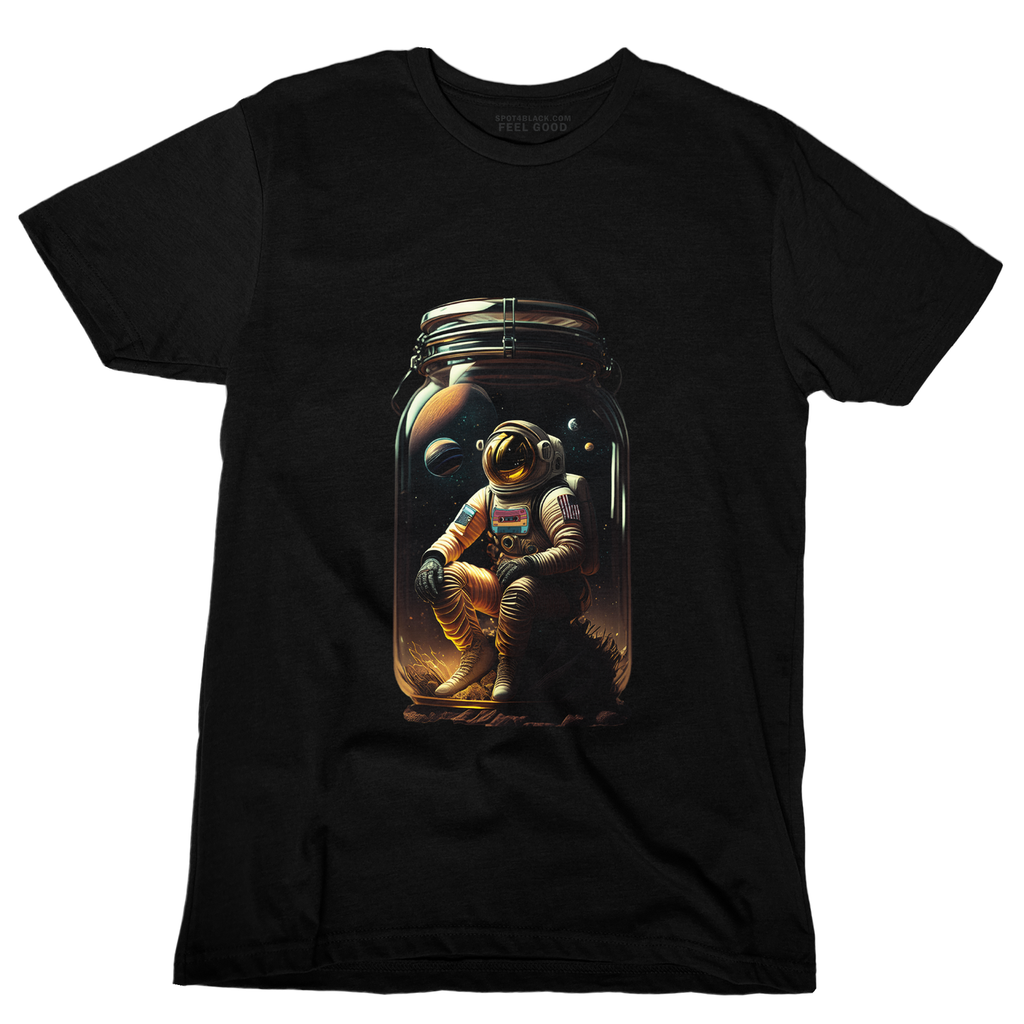 Waiting inside the space Jar